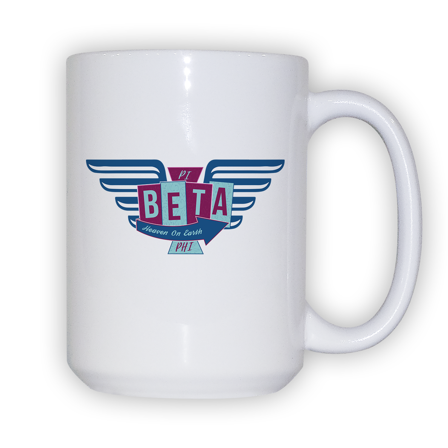 Pi Beta Phi PiPhi mom Mother’s Day gift dad Father’s Day bid day recruit recruitment rush tea dads bbq barbecue roller skating sisterhood brotherhood big little' lil' picnic beach vacation Christmas birthday mixer custom designs Greek Goods ceramic coffee mug cup