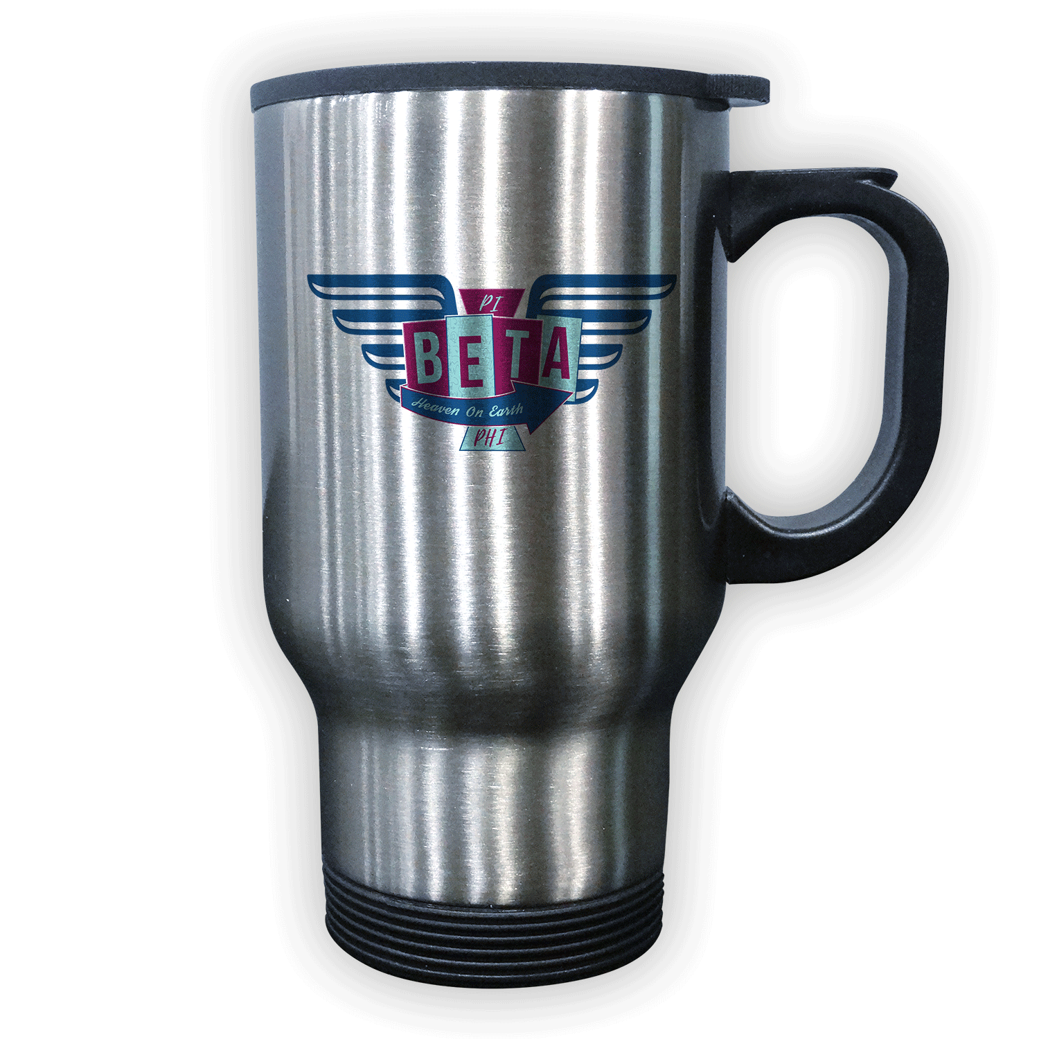 Pi Beta Phi PiPhi mom Mother’s Day gift dad Father’s Day bid day recruit recruitment rush tea dads bbq barbecue roller skating sisterhood brotherhood big little' lil' picnic beach vacation Christmas birthday mixer custom designs Greek Goods stainless steel travel coffee mug