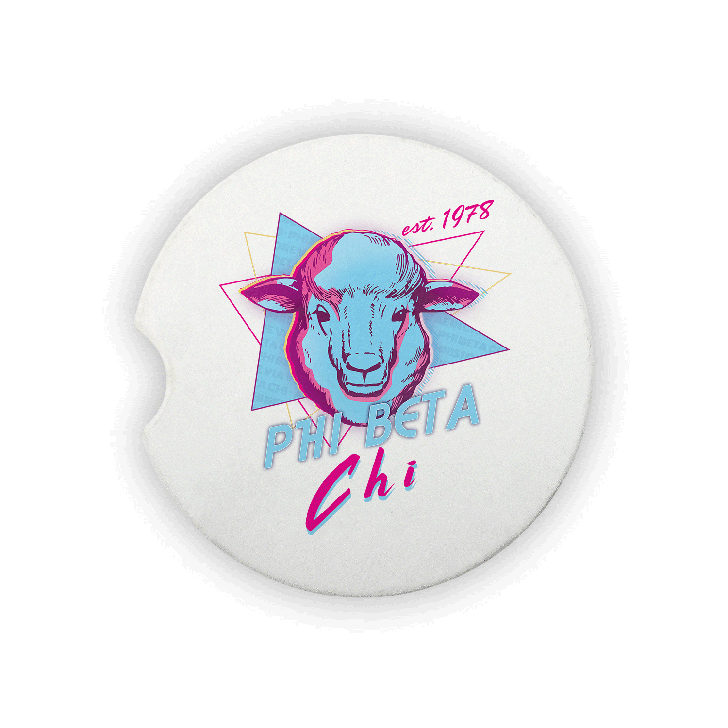 Phi Beta Chi mom Mother’s Day gift dad Father’s Day bid day recruit recruitment rush tea dads bbq barbeque roller skating sisterhood brotherhood big little' lil' picnic beach vacation Christmas birthday mixer custom designs Greek Goods car coaster