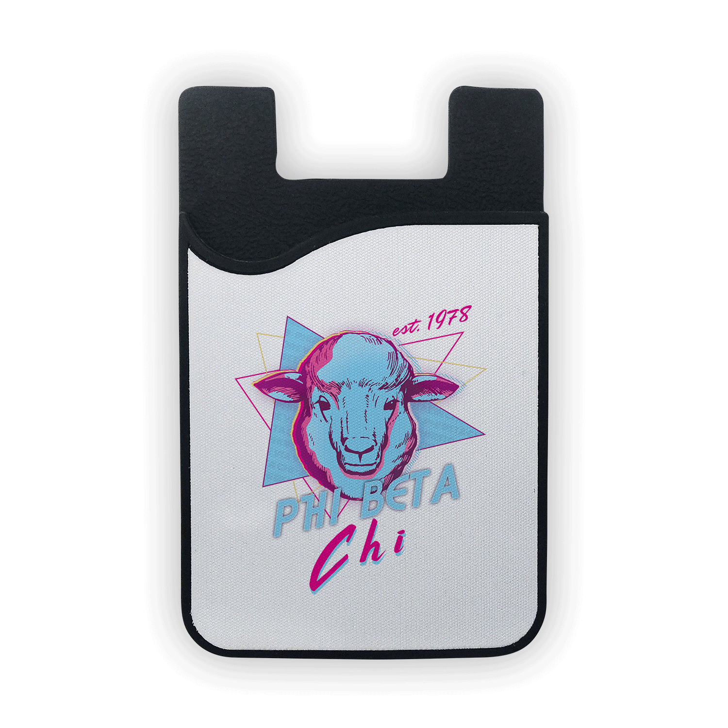 Phi Beta Chi mom Mother’s Day gift dad Father’s Day bid day recruit recruitment rush tea dads bbq barbeque roller skating sisterhood brotherhood big little' lil' picnic beach vacation Christmas birthday mixer custom designs Greek Goods card caddie phone