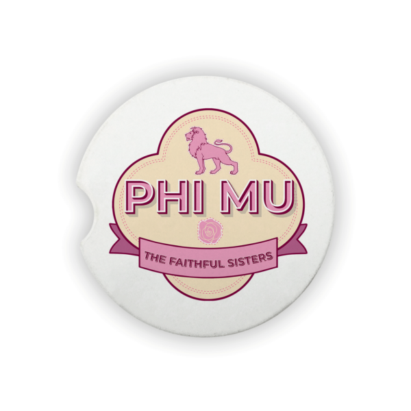 Phi Mu mom Mother’s Day gift dad Father’s Day bid day recruit recruitment rush tea dads bbq barbeque roller skating sisterhood brotherhood big little' lil' picnic beach vacation Christmas birthday mixer custom designs Greek Goods car coaster