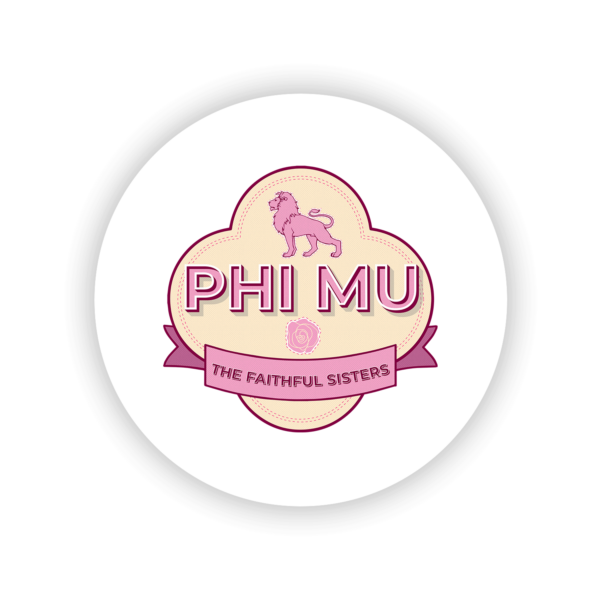 Phi Mu mom Mother’s Day gift dad Father’s Day bid day recruit recruitment rush tea dads bbq barbeque roller skating sisterhood brotherhood big little' lil' picnic beach vacation Christmas birthday mixer custom designs Greek Goods stickers