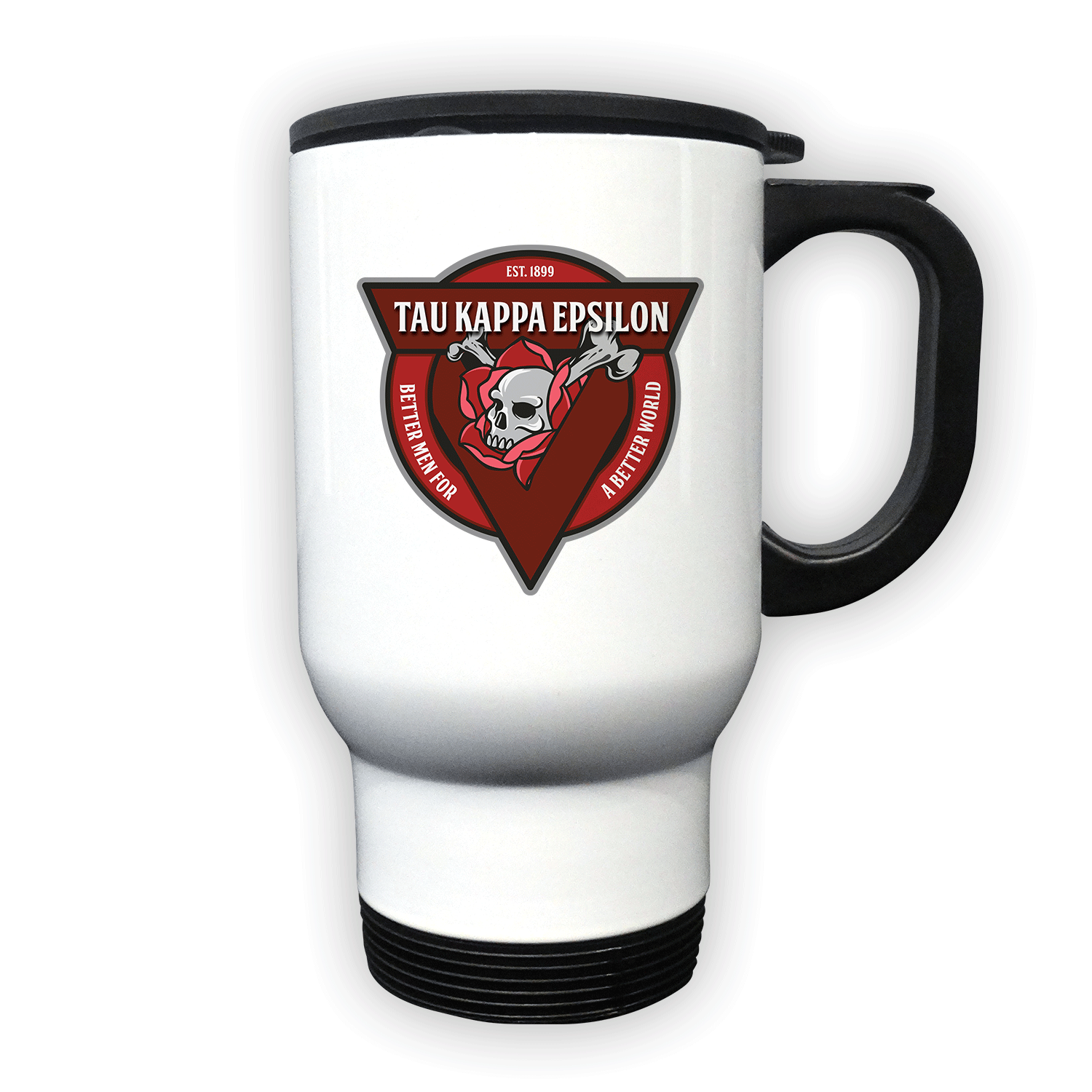 Tau Kappa Epsilon TKE Mother’s Day gift dad Father’s Day bid day recruit recruitment rush tea dads bbq bar b que roller skating sisterhood brotherhood big little' lil' picnic beach vacation Christmas birthday mixer custom designs Vertical Bid Day Banner alumni fathers day fraternity frat mixer custom designs Greek Goods stainless steel travel coffee mug cup