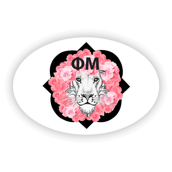 Phi Mu mom Mother’s Day gift dad Father’s Day bid day recruit recruitment rush tea dads bbq barbeque roller skating sisterhood brotherhood big little' lil' picnic beach vacation Christmas birthday mixer custom designs Greek Goods bumpersticker car