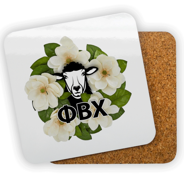 Phi Beta Chi mom Mother’s Day gift dad Father’s Day bid day recruit recruitment rush tea dads bbq barbeque roller skating sisterhood brotherhood big little' lil' picnic beach vacation Christmas birthday mixer custom designs Greek Goods coasters