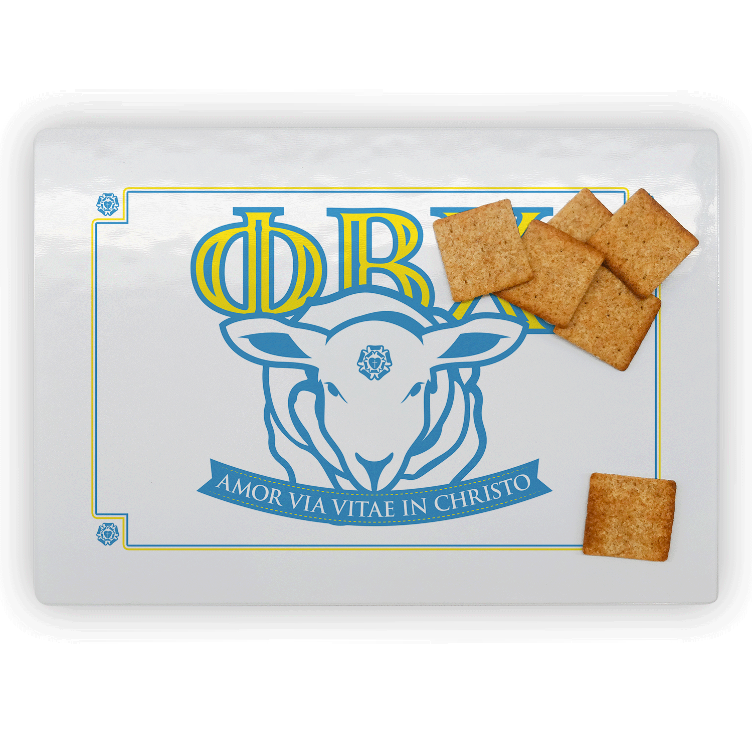 Phi Beta Chi mom Mother’s Day gift dad Father’s Day bid day recruit recruitment rush tea dads bbq barbeque roller skating sisterhood brotherhood big little' lil' picnic beach vacation Christmas birthday mixer custom designs Greek Goods rectangle cutting board