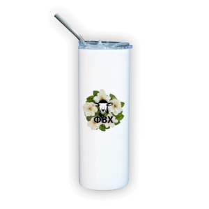 Phi Beta Chi mom Mother’s Day gift dad Father’s Day bid day recruit recruitment rush tea dads bbq barbeque roller skating sisterhood brotherhood big little' lil' picnic beach vacation Christmas birthday mixer custom designs Greek Goods travel tumbler with straw stainless steel