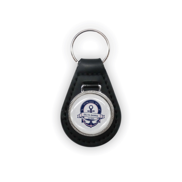 Delta Gamma DG mom Mother’s Day gift dad Father’s Day bid day recruit recruitment rush tea dads bbq barbeque roller skating sisterhood brotherhood big little' lil' picnic beach vacation Christmas birthday mixer custom designs Greek Goods leather keychain keyring car