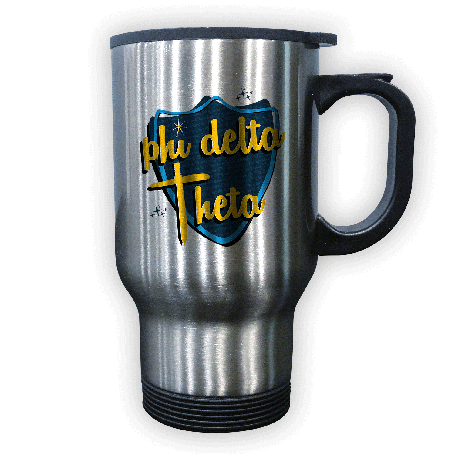 Phi Delta Theta PDO mom Mother’s Day gift dad Father’s Day bid day recruit recruitment rush tea dads bbq bar b que roller skating sisterhood brotherhood big little' lil' picnic beach vacation Christmas birthday mixer custom designs Vertical Bid Day Banner alumni fathers day fraternity frat mixer custom designs Greek Goods stainless steel travel coffee mug cup