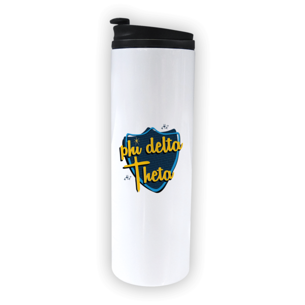 Phi Delta Theta PDO mom Mother’s Day gift dad Father’s Day bid day recruit recruitment rush tea dads bbq bar b que roller skating sisterhood brotherhood big little' lil' picnic beach vacation Christmas birthday mixer custom designs Vertical Bid Day Banner alumni fathers day fraternity frat stainless steel travel tumbler