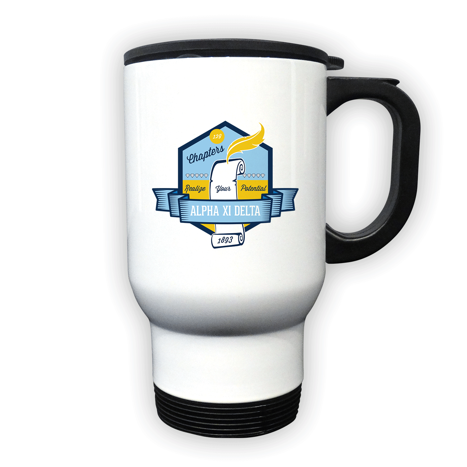 Alpha Xi Delta AZD AZeeD Alpha Sigma Alpha ASA mom Mother’s Day gift dad Father’s Day bid day recruit recruitment rush tea dads bbq barbecue roller skating sisterhood brotherhood big little' lil' picnic beach vacation Christmas birthday mixer custom designs Greek Goods travel coffee mug cup