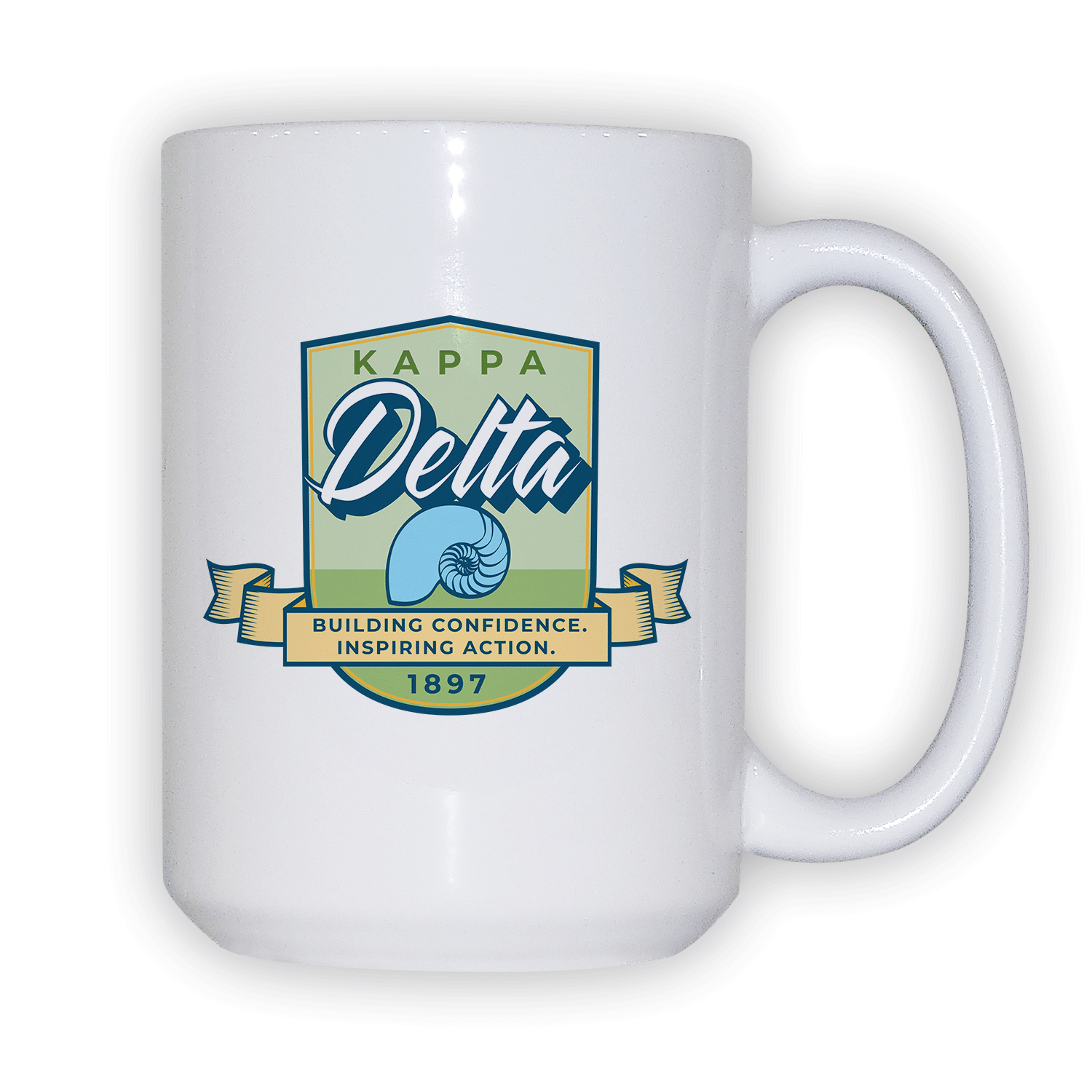 Kappa Delta KD mom Mother’s Day gift dad Father’s Day bid day recruit recruitment rush tea dads bbq barbecue roller skating sisterhood brotherhood big little' lil' picnic beach vacation Christmas birthday mixer custom designs Greek Goods ceramic coffee cup mug