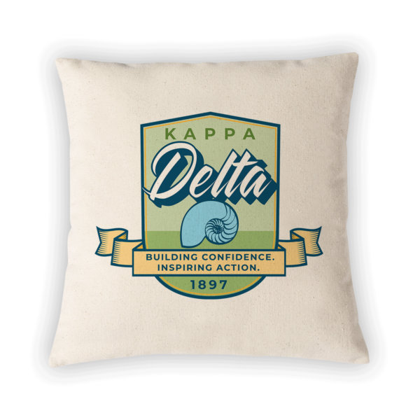 Kappa Delta KD mom Mother’s Day gift dad Father’s Day bid day recruit recruitment rush tea dads bbq barbecue roller skating sisterhood brotherhood big little' lil' picnic beach vacation Christmas birthday mixer custom designs Greek Goods pillow cover