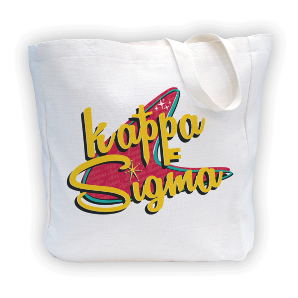 Kappa Sigma Kap Sig KapSig KS mom Mother’s Day gift dad Father’s Day bid day recruit recruitment rush tea dads bbq barbecue roller skating sisterhood brotherhood big little' lil' picnic beach vacation Christmas birthday mixer custom designs Greek Goods canvas tote bag
