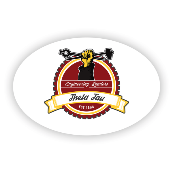 Theta Tau mom Mother’s Day gift dad Father’s Day bid day recruit recruitment rush tea dads bbq barbecue roller skating sisterhood brotherhood big little' lil' picnic beach vacation Christmas birthday mixer custom designs Greek Goods bumpersticker car