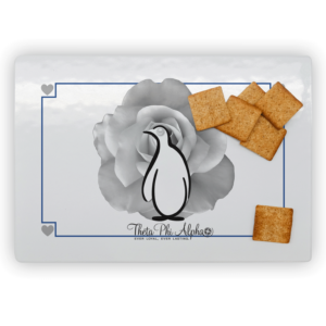 Theta Phi Alpha mom Mother’s Day gift dad Father’s Day bid day recruit recruitment rush tea dads bbq barbecue roller skating sisterhood brotherhood big little' lil' picnic beach vacation Christmas birthday mixer custom designs Greek Goods rectangle cutting board