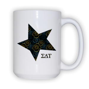 Sigma Delta Tau mom Mother’s Day gift dad Father’s Day bid day recruit recruitment rush tea dads bbq barbecue roller skating sisterhood brotherhood big little' lil' picnic beach vacation Christmas birthday mixer custom designs Greek Goods ceramic coffee mug cup