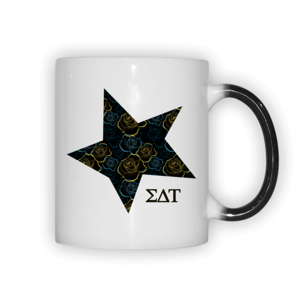 Sigma Delta Tau mom Mother’s Day gift dad Father’s Day bid day recruit recruitment rush tea dads bbq barbecue roller skating sisterhood brotherhood big little' lil' picnic beach vacation Christmas birthday mixer custom designs Greek Goods ceramic coffee mug cup color changing