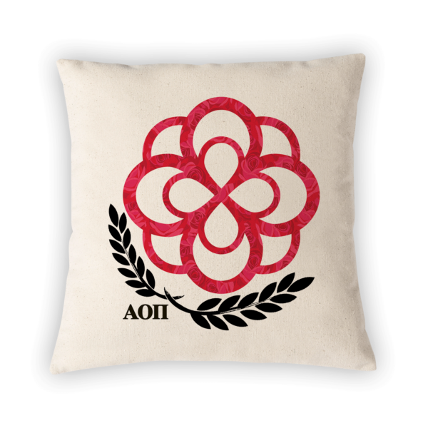 Alpha Omicron Pi AOPi mom Mother’s Day gift dad Father’s Day bid day recruit recruitment rush tea dads bbq barbecue roller skating sisterhood brotherhood big little' lil' picnic beach vacation Christmas birthday mixer custom designs Greek Goods pillow cover