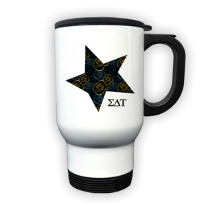 Sigma Delta Tau mom Mother’s Day gift dad Father’s Day bid day recruit recruitment rush tea dads bbq barbecue roller skating sisterhood brotherhood big little' lil' picnic beach vacation Christmas birthday mixer custom designs Greek Goods travel coffee mug cup