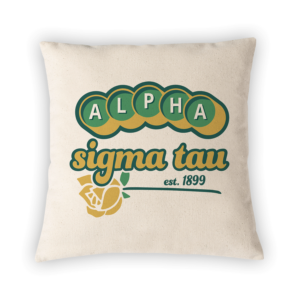 Alpha Sigma Tau AST mom Mother’s Day gift dad Father’s Day bid day recruit recruitment rush tea dads bbq barbecue roller skating sisterhood brotherhood big little' lil' picnic beach vacation Christmas birthday mixer custom designs Greek Goods pillow cover