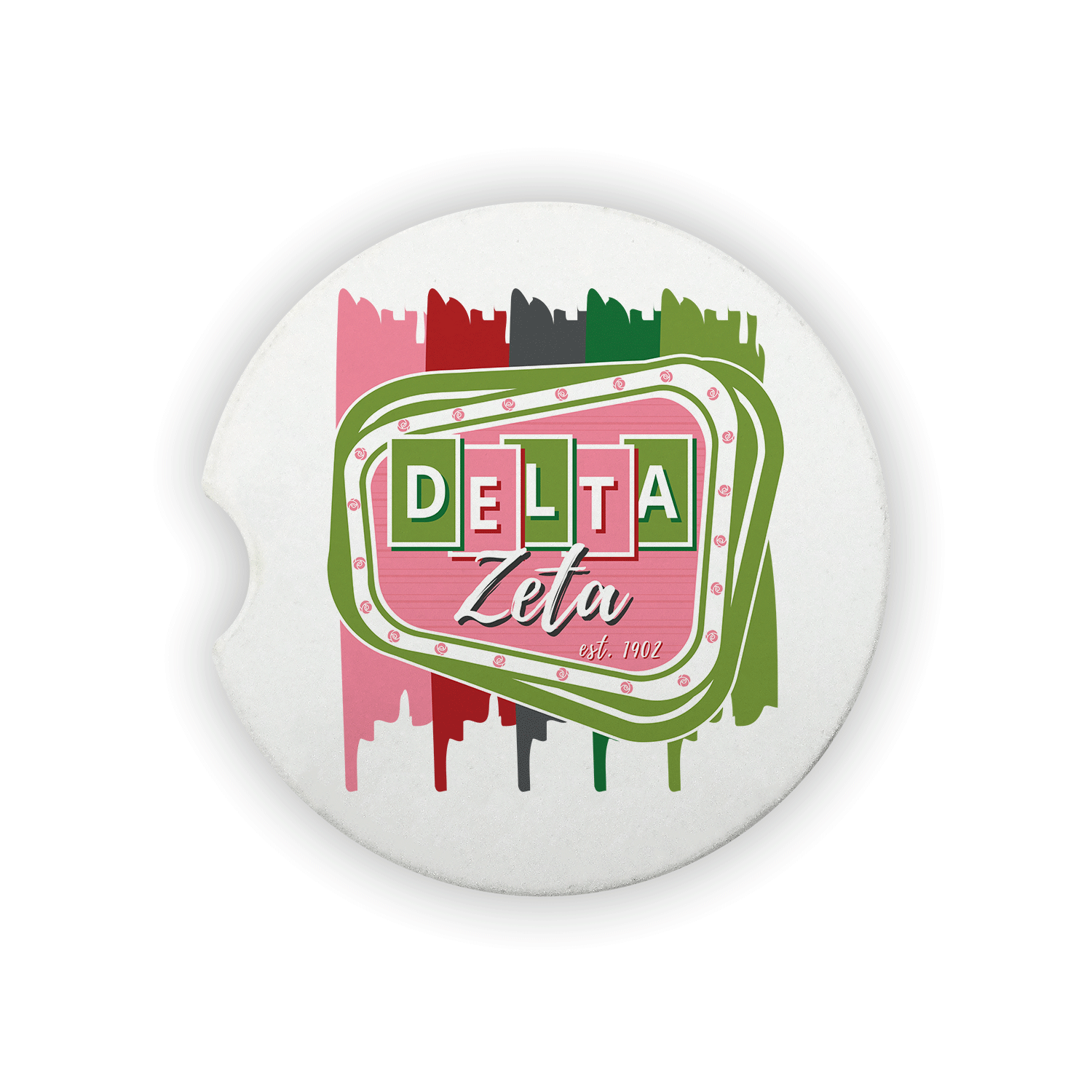 Delta Zeta DZ mom Mother’s Day gift dad Father’s Day bid day recruit recruitment rush tea dads bbq barbecue roller skating sisterhood brotherhood big little' lil' picnic beach vacation Christmas birthday mixer custom designs Greek Goods car coaster