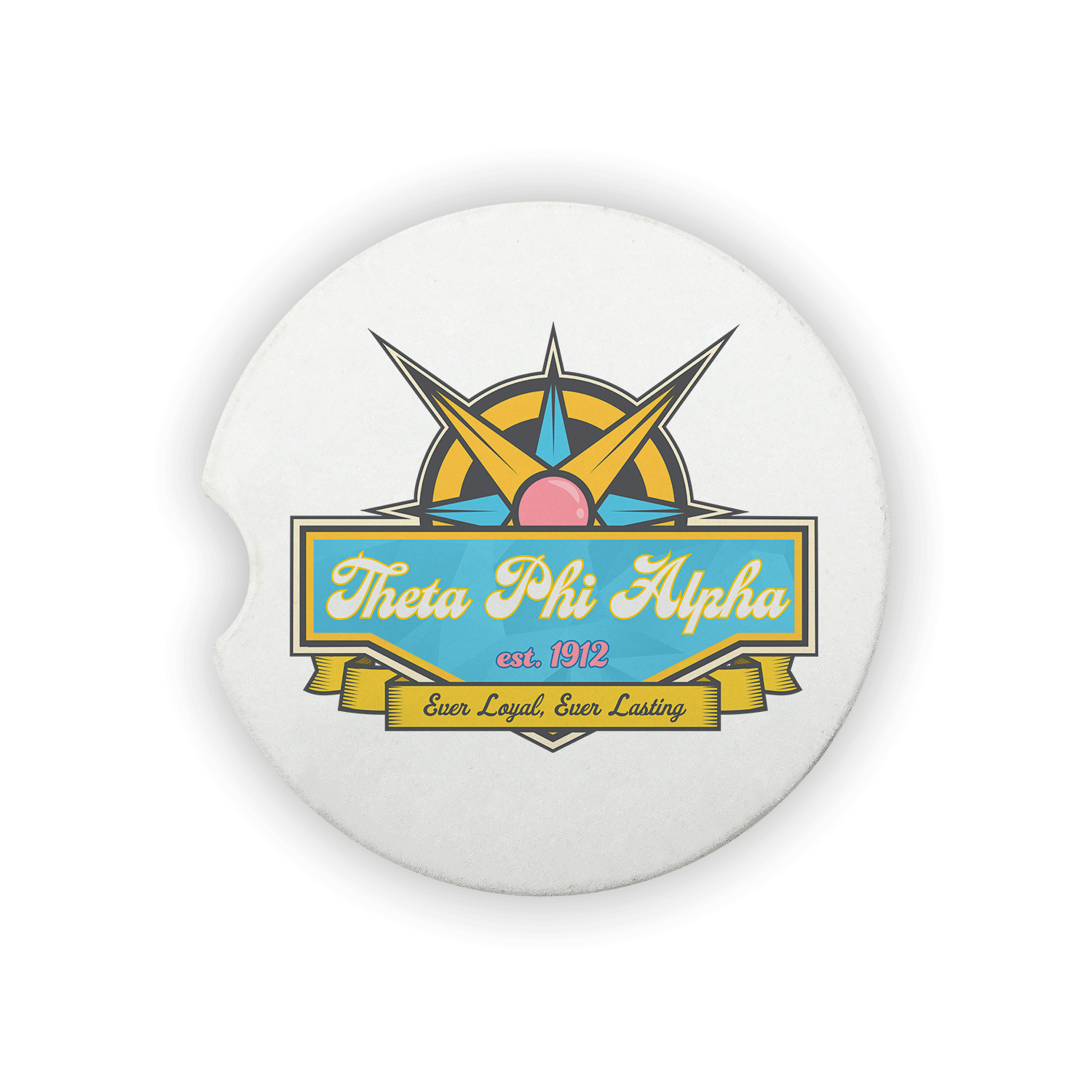 Theta Phi Alpha mom Mother’s Day gift dad Father’s Day bid day recruit recruitment rush tea dads bbq barbecue roller skating sisterhood brotherhood big little' lil' picnic beach vacation Christmas birthday mixer custom designs Greek Goods car coaster