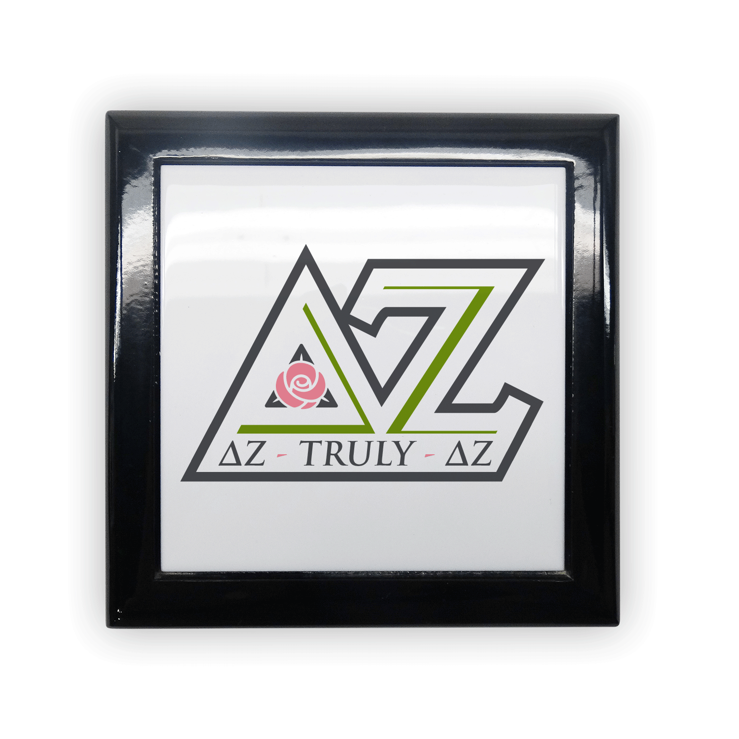 Delta Zeta DZ mom Mother’s Day gift dad Father’s Day bid day recruit recruitment rush tea dads bbq barbecue roller skating sisterhood brotherhood big little' lil' picnic beach vacation Christmas birthday mixer custom designs Greek Goods keepsake memory box