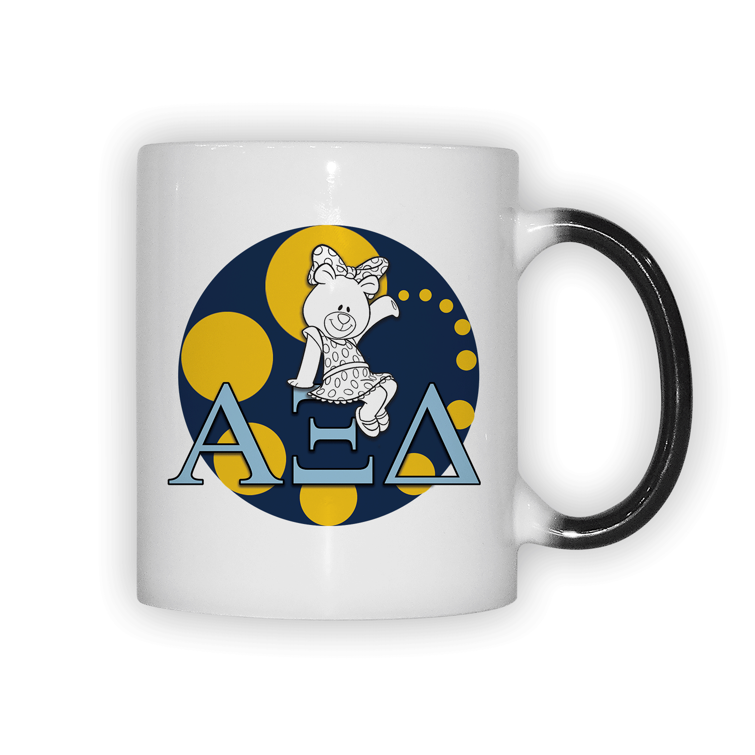 Alpha Xi Delta AZD AZeeD mom Mother’s Day gift dad Father’s Day bid day recruit recruitment rush tea dads bbq barbecue roller skating sisterhood brotherhood big little' lil' picnic beach vacation Christmas birthday mixer custom designs Greek Goods ceramic coffee mug cup color changing