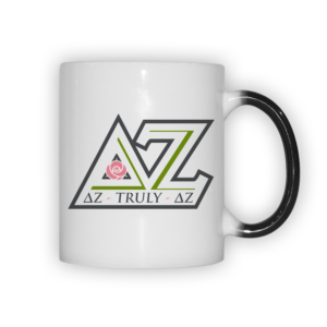 Delta Zeta DZ mom Mother’s Day gift dad Father’s Day bid day recruit recruitment rush tea dads bbq barbecue roller skating sisterhood brotherhood big little' lil' picnic beach vacation Christmas birthday mixer custom designs Greek Goods ceramic coffee mug cup color changing