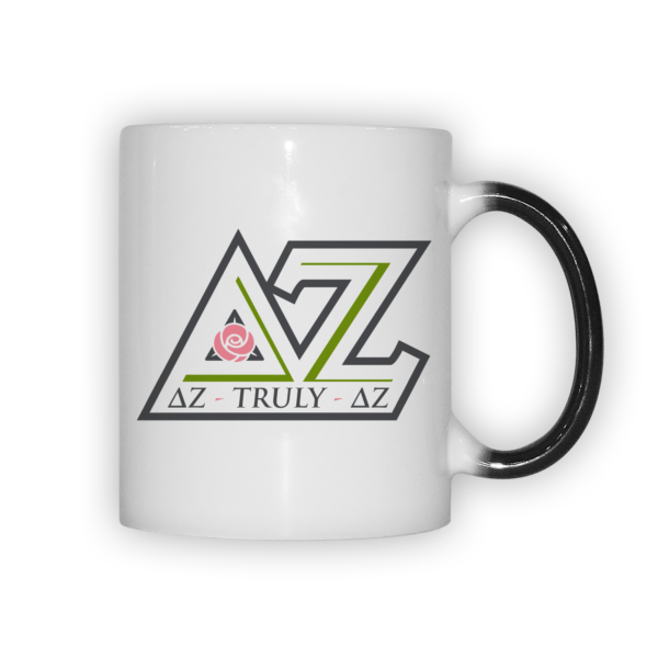 Delta Zeta DZ mom Mother’s Day gift dad Father’s Day bid day recruit recruitment rush tea dads bbq barbecue roller skating sisterhood brotherhood big little' lil' picnic beach vacation Christmas birthday mixer custom designs Greek Goods ceramic coffee mug cup color changing