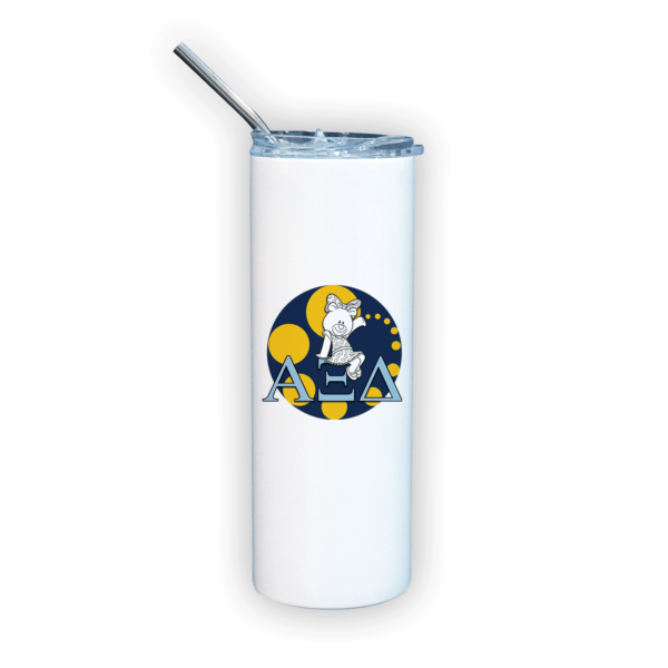Alpha Xi Delta AZD AZeeD mom Mother’s Day gift dad Father’s Day bid day recruit recruitment rush tea dads bbq barbecue roller skating sisterhood brotherhood big little' lil' picnic beach vacation Christmas birthday mixer custom designs Greek Goods travel tumbler with straw stainless steel