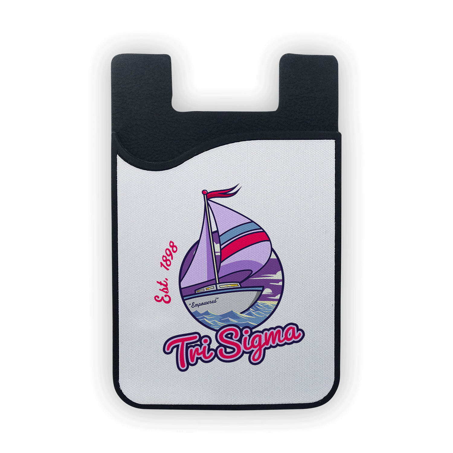 Sigma Sigma Sigma Tri Sig Tri Sigma mom Mother’s Day gift dad Father’s Day bid day recruit recruitment rush tea dads bbq barbecue roller skating sisterhood brotherhood big little' lil' picnic beach vacation Christmas birthday mixer custom designs Greek Goods card caddie phone