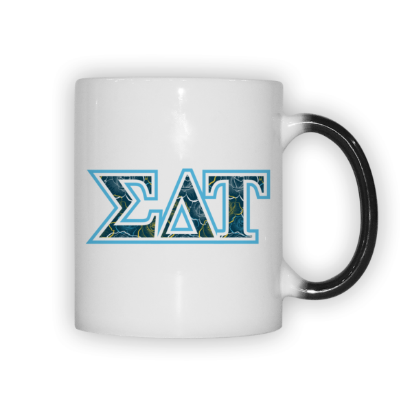 Sigma Delta Tau mom Mother’s Day gift dad Father’s Day bid day recruit recruitment rush tea dads bbq barbecue roller skating sisterhood brotherhood big little' lil' picnic beach vacation Christmas birthday mixer custom designs Greek Goods ceramic coffee cup mug color changing