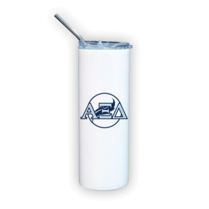 Alpha Xi Delta mom Mother’s Day gift dad Father’s Day bid day recruit recruitment rush tea dads bbq barbecue roller skating sisterhood brotherhood big little' lil' picnic beach vacation Christmas birthday mixer custom designs Greek Goods stainless steel travel tumbler with straw