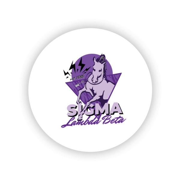 Sigma Lambda Beta mom Mother’s Day gift dad Father’s Day bid day recruit recruitment rush tea dads bbq barbecue roller skating sisterhood brotherhood big little' lil' picnic beach vacation Christmas birthday mixer custom designs Greek Goods sticker