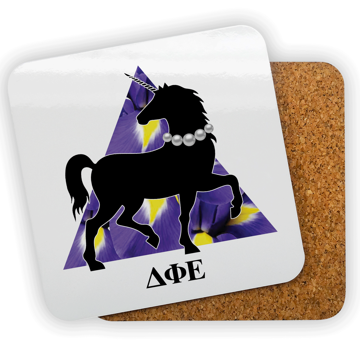 Delta Phi Epsilon DPhiE mom Mother’s Day gift dad Father’s Day bid day recruit recruitment rush tea dads bbq barbecue roller skating sisterhood brotherhood big little' lil' picnic beach vacation Christmas birthday mixer custom designs Greek Goods coasters