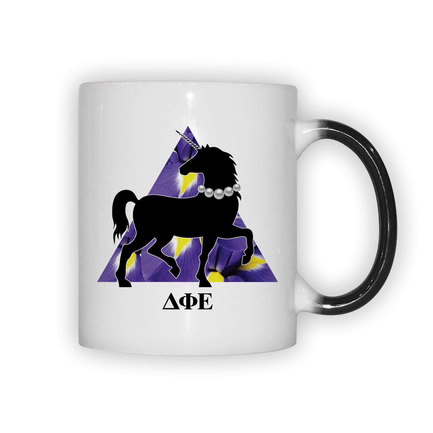 Delta Phi Epsilon DPhiE Travel Tumbler car coaster keepsake memory box Gift Box bundle ceramic coffee mug cup color changing