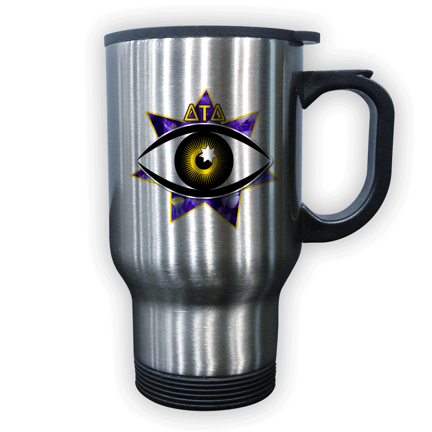 Delta Tau Delta DTD mom Mother’s Day gift dad Father’s Day bid day recruit recruitment rush tea dads bbq bar b que roller skating sisterhood brotherhood big little' lil' picnic beach vacation Christmas birthday mixer custom designs Vertical Bid Day Banner alumni fathers day fraternity frat mixer custom designs Greek Goods stainless steel travel coffee mug cup