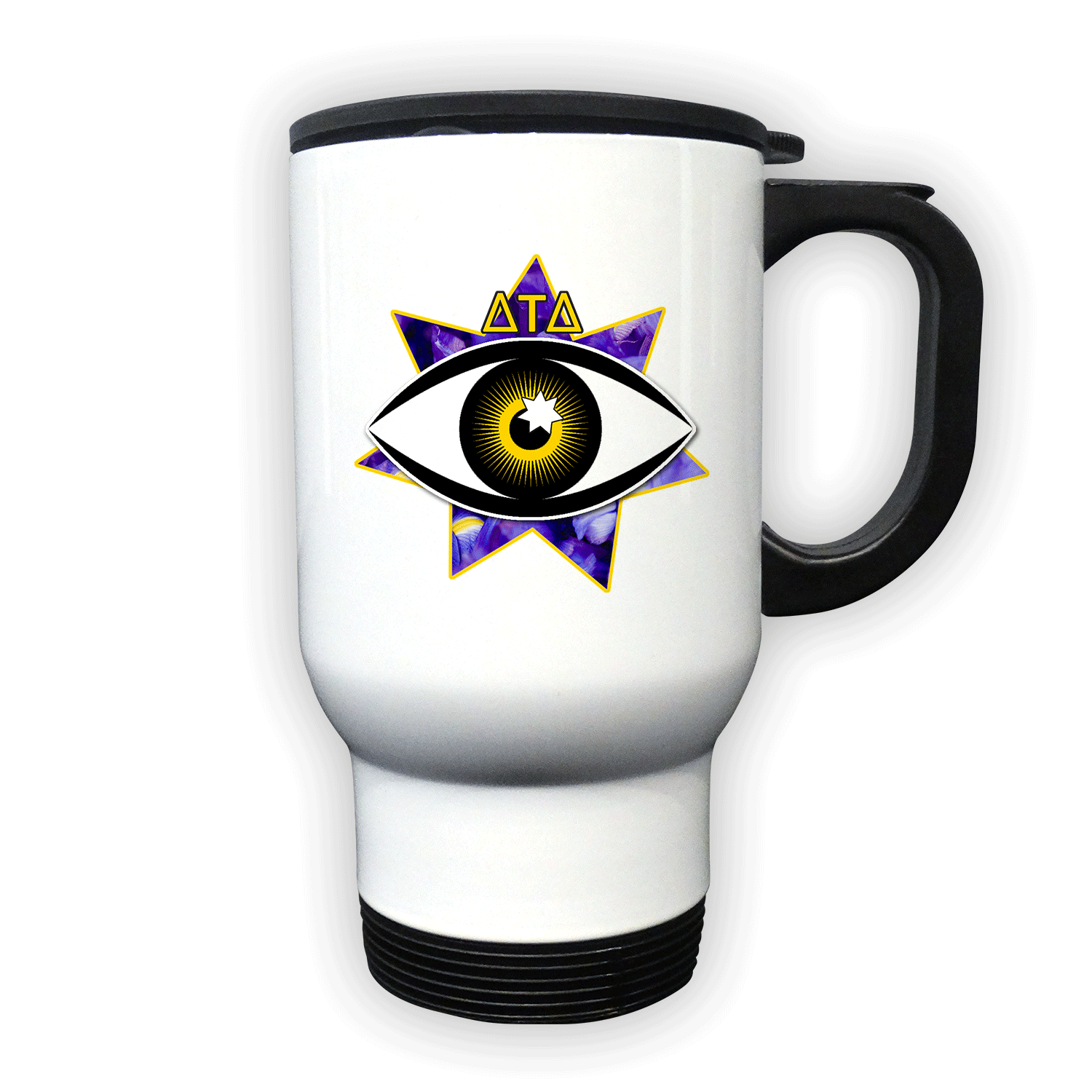 Delta Tau Delta DTD mom Mother’s Day gift dad Father’s Day bid day recruit recruitment rush tea dads bbq bar b que roller skating sisterhood brotherhood big little' lil' picnic beach vacation Christmas birthday mixer custom designs Vertical Bid Day Banner alumni fathers day fraternity frat mixer custom designs Greek Goods stainless steel travel coffee mug cup