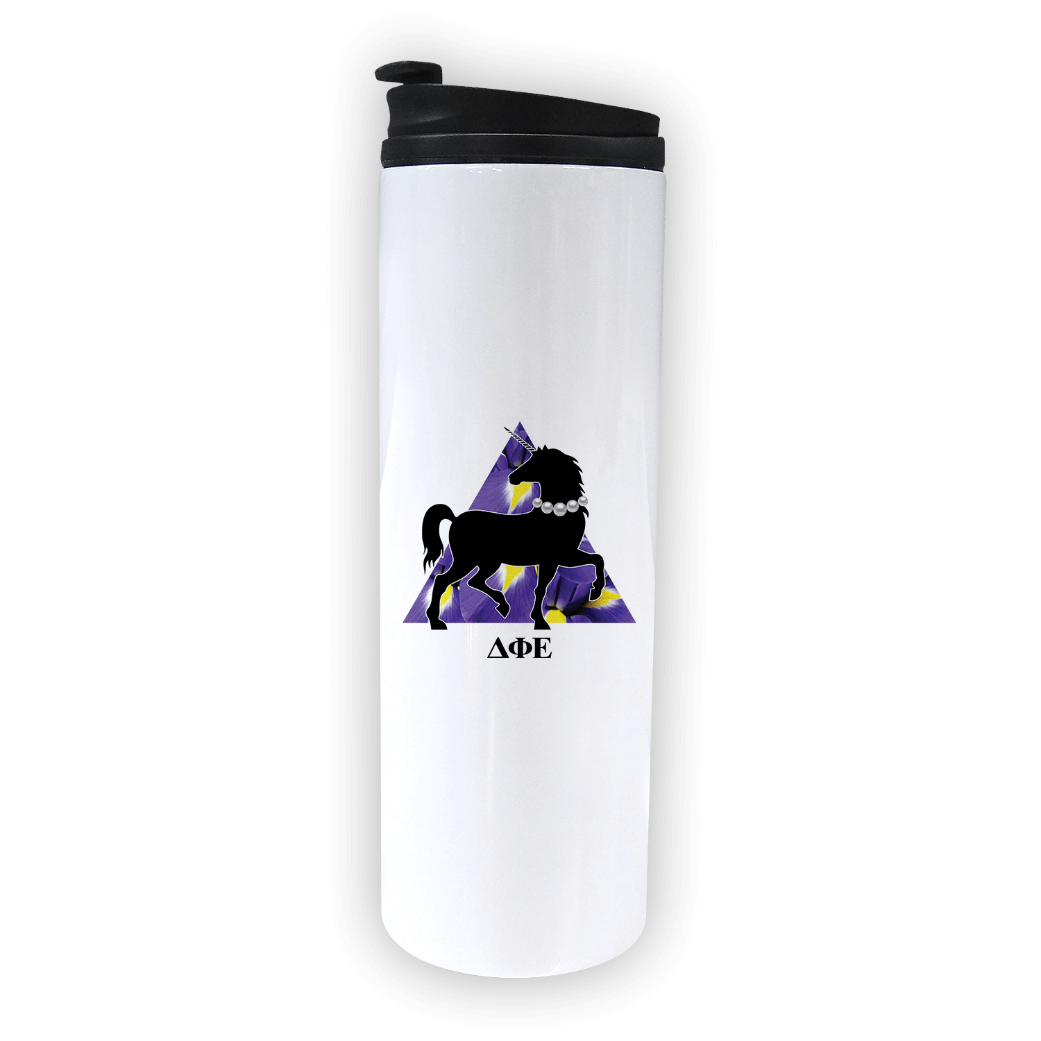 Delta Phi Epsilon DPhiE Travel Tumbler car coaster keepsake memory box Gift Box bundle travel tumbler