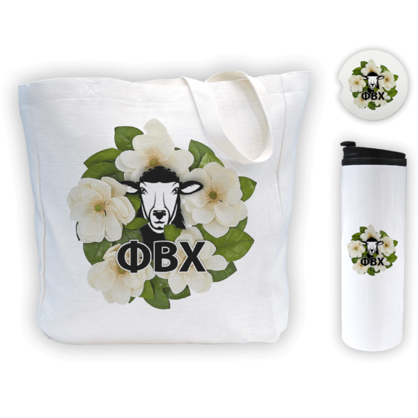 Phi Beta Chi mom Mother’s Day gift dad Father’s Day bid day recruit recruitment rush tea dads bbq barbecue roller skating sisterhood brotherhood big little' lil' picnic beach vacation Christmas birthday mixer custom designs Greek Goods travel bundle Canvas tote bag car coaster travel tumbler