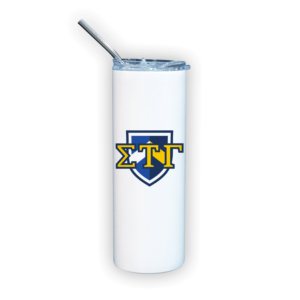 Sigma Tau Gamma mom Mother’s Day gift dad Father’s Day bid day recruit recruitment rush tea dads bbq bar b que roller skating sisterhood brotherhood big little' lil' picnic beach vacation Christmas birthday mixer custom designs Vertical Bid Day Banner stainless steel travel tumbler with straw