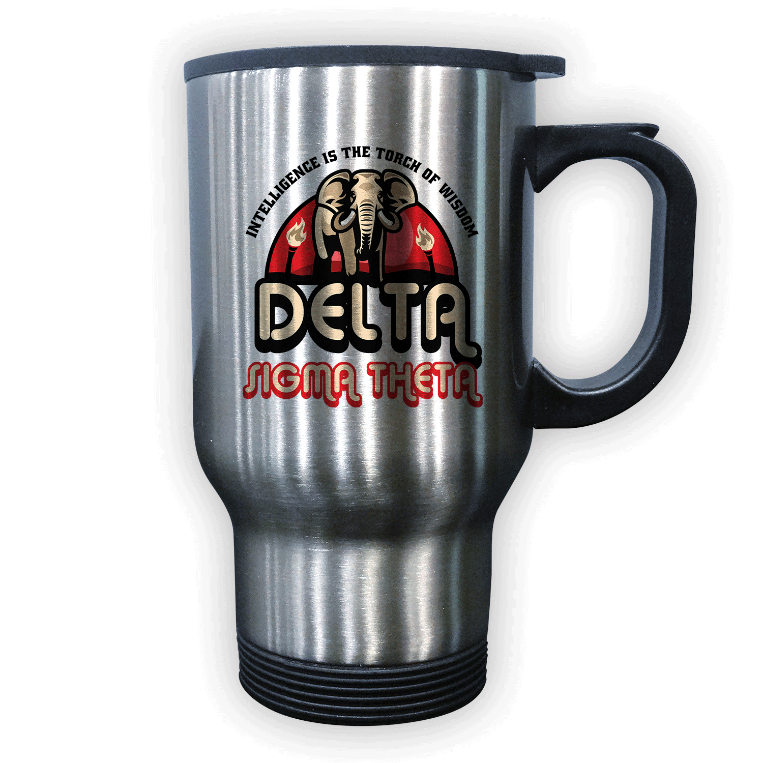 Delta Theta Sigma mom Mother’s Day gift dad Father’s Day bid day recruit recruitment rush tea dads bbq bar b que roller skating sisterhood brotherhood big little' lil' picnic beach vacation Christmas birthday mixer custom designs Vertical Bid Day Banner mixer custom designs Greek Goods stainless steel travel coffee mug cup