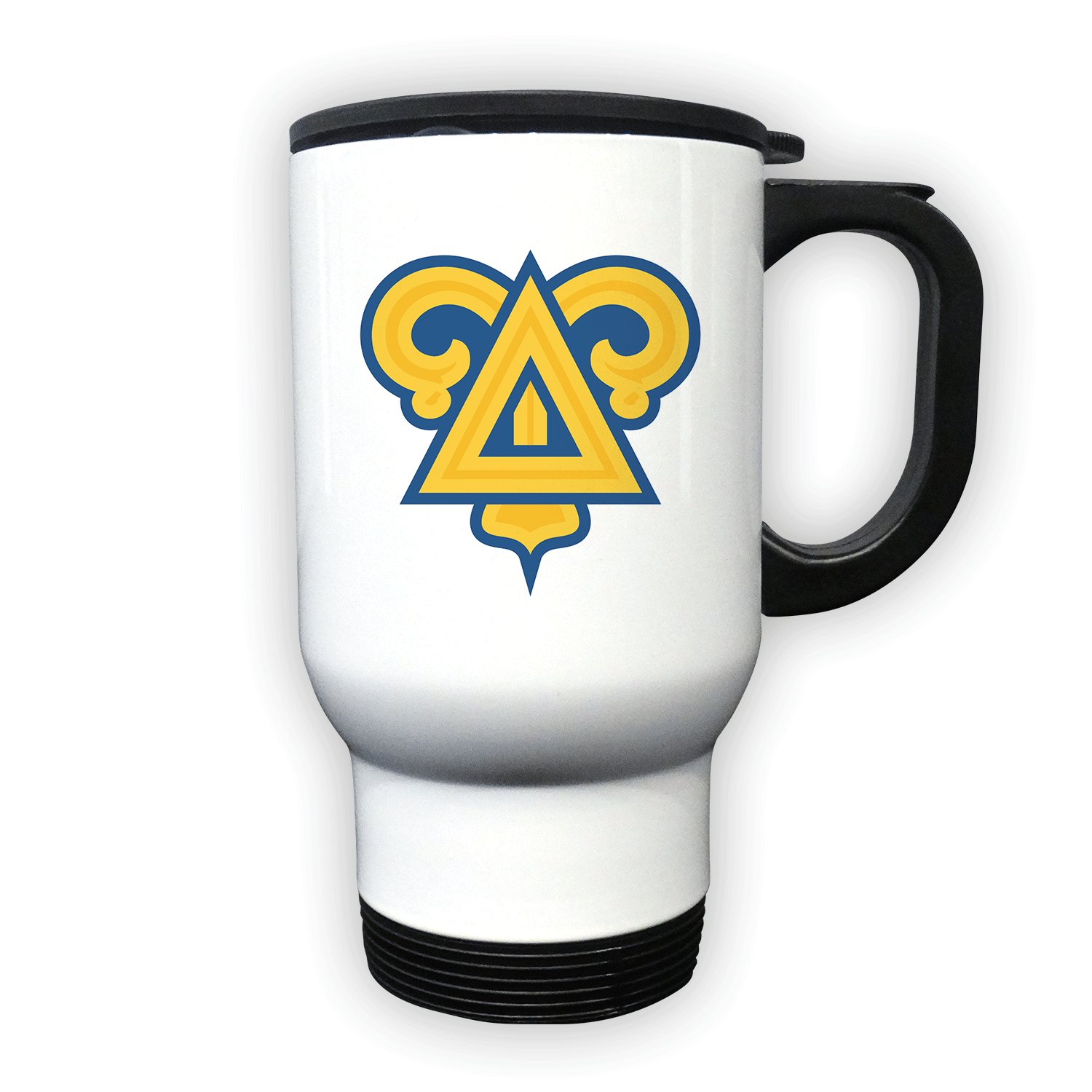 Delta Upsilon mom Mother’s Day gift dad Father’s Day bid day recruit recruitment rush tea dads bbq barbecue roller skating sisterhood brotherhood big little' lil' picnic beach vacation Christmas birthday mixer custom designs Greek Goods stainless steel travel coffee mug cup