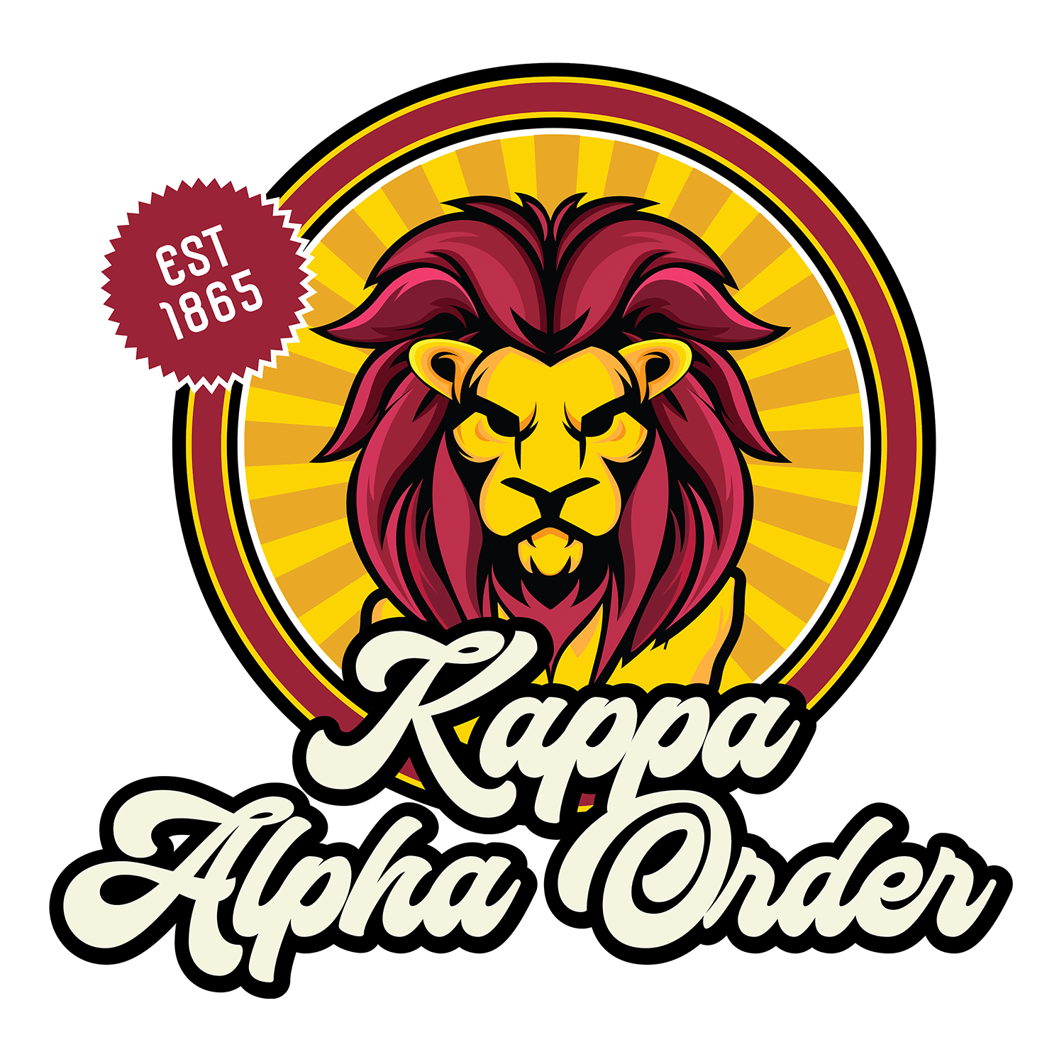 Kappa Alpha Order Retro Design
