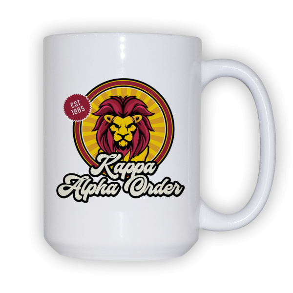 Kappa Alpha Order Retro Mug